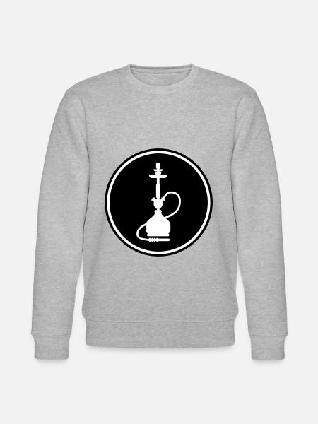 Bong Smoking - Stanley/Stella CHANGER Unisex Organic Sweatshirt - heather grey