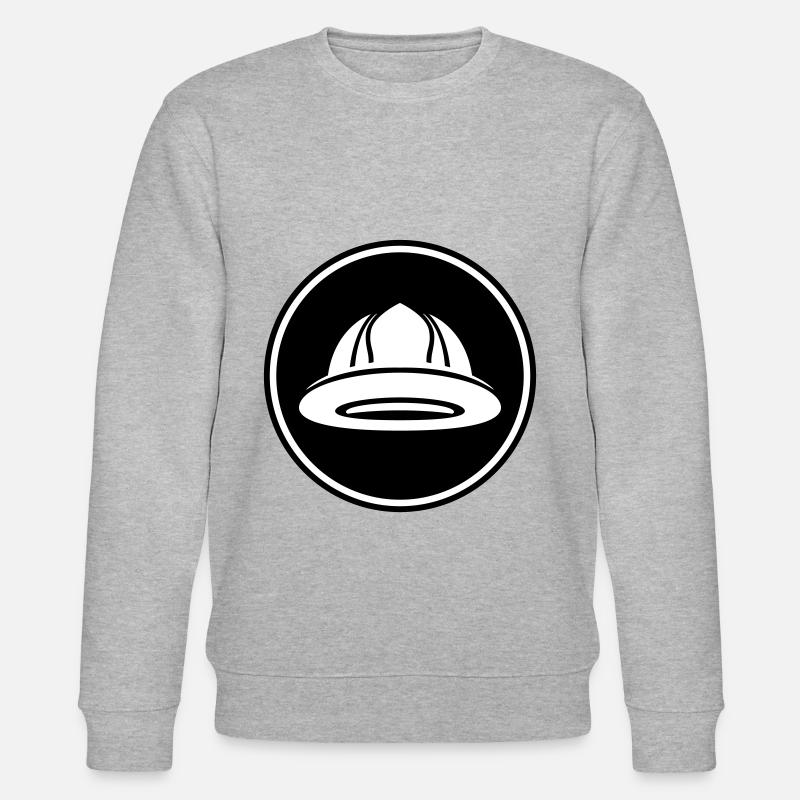 Casque de pompier - Sweat bio CHANGER Stanley/Stella Unisexe - gris chiné