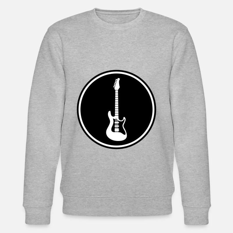 Symbole de guitare - Sweat bio CHANGER Stanley/Stella Unisexe - gris chiné