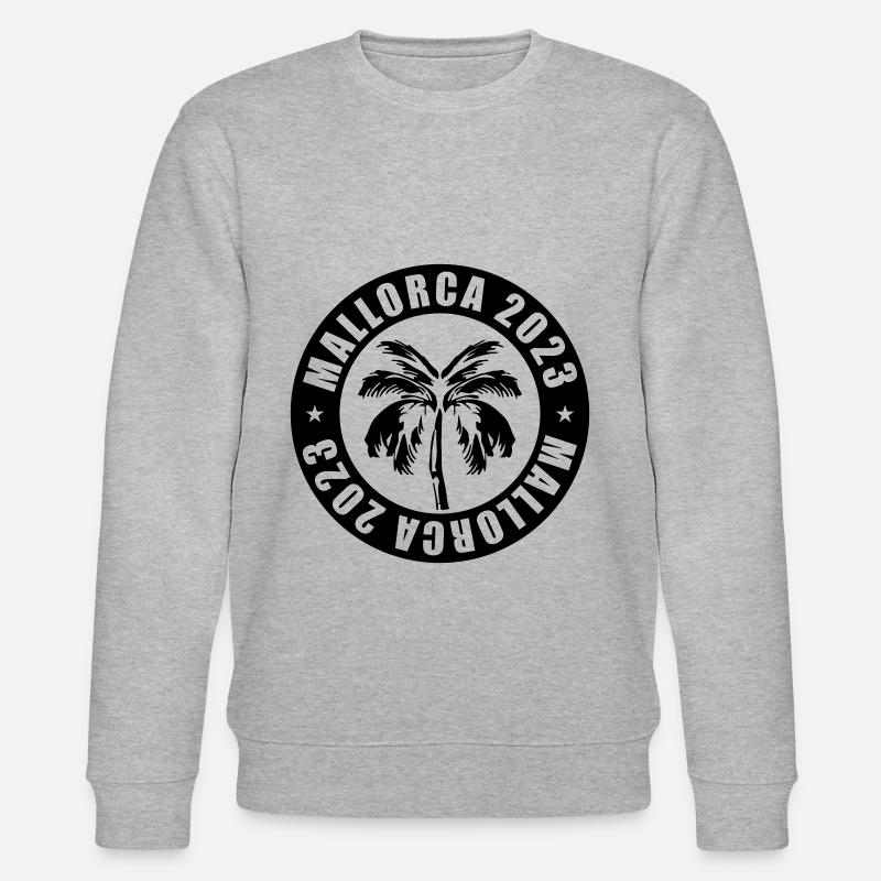 Mallorca 2023 - Stanley/Stella Unisex Bio-Sweatshirt CHANGER  - Grau meliert