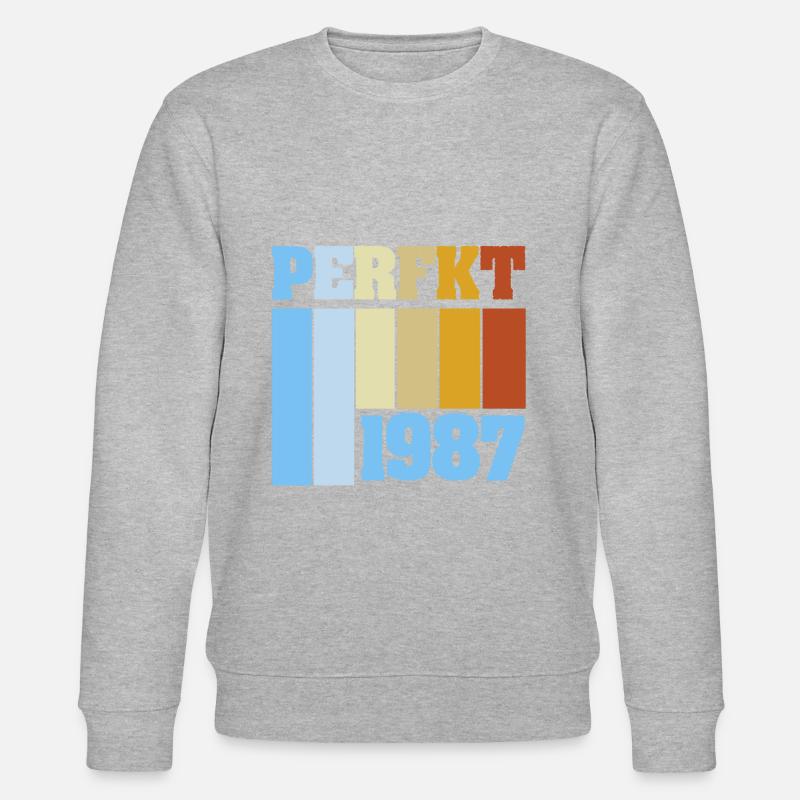 Einzigartig 1987 - Stanley/Stella Unisex Bio-Sweatshirt CHANGER  - Grau meliert
