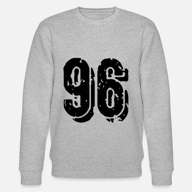 Maillot à 96 numéros - Sweat bio CHANGER Stanley/Stella Unisexe - gris chiné