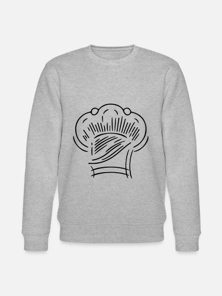 Chef's Hat Chef - Stanley/Stella CHANGER Unisex Organic Sweatshirt - heather grey
