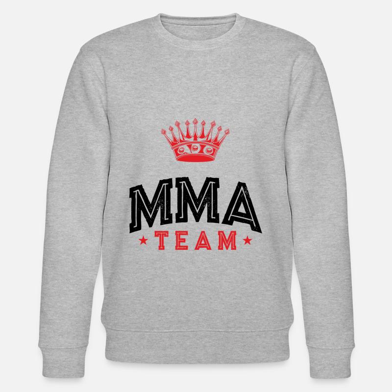 Mma Team - Stanley/Stella Unisex Bio-Sweatshirt CHANGER  - Grau meliert