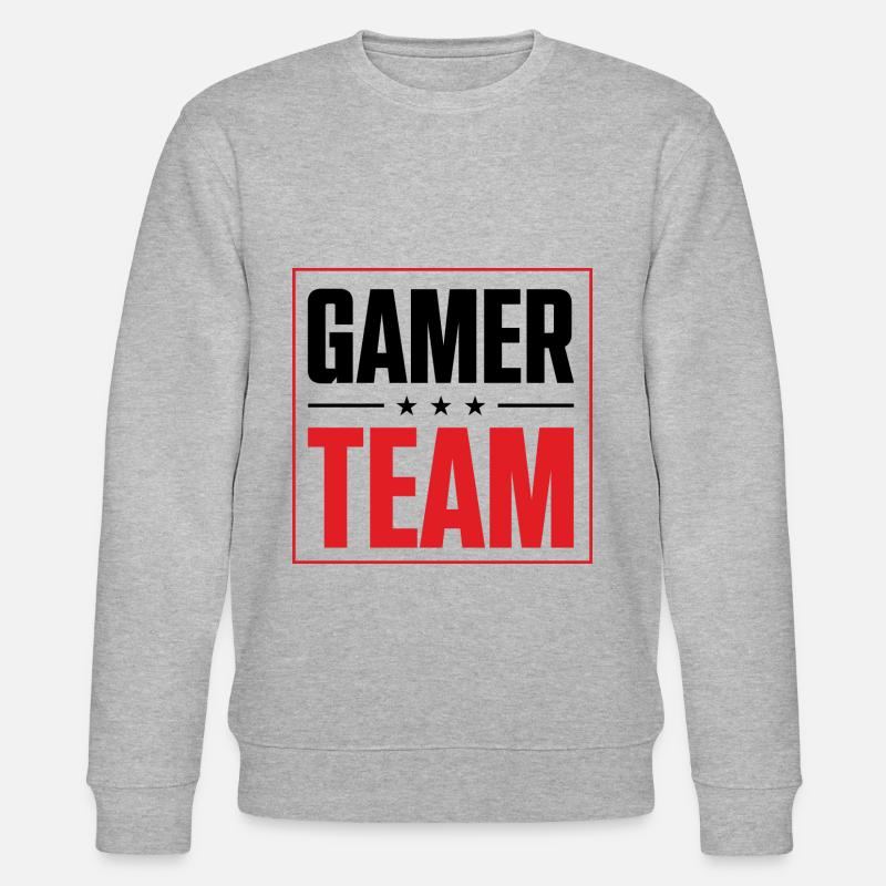 Équipe de joueurs - Sweat bio CHANGER Stanley/Stella Unisexe - gris chiné