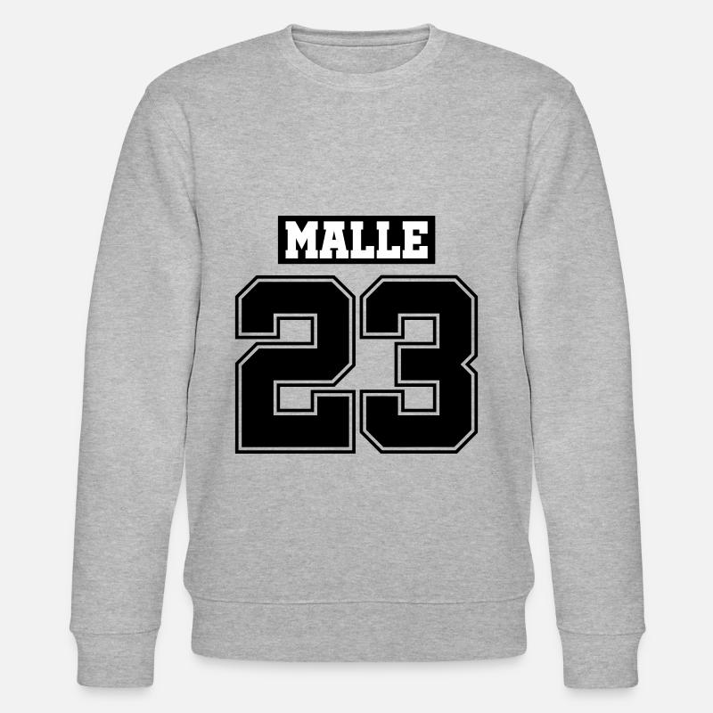 Malle 23 - Stanley/Stella Unisex Bio-Sweatshirt CHANGER  - Grau meliert