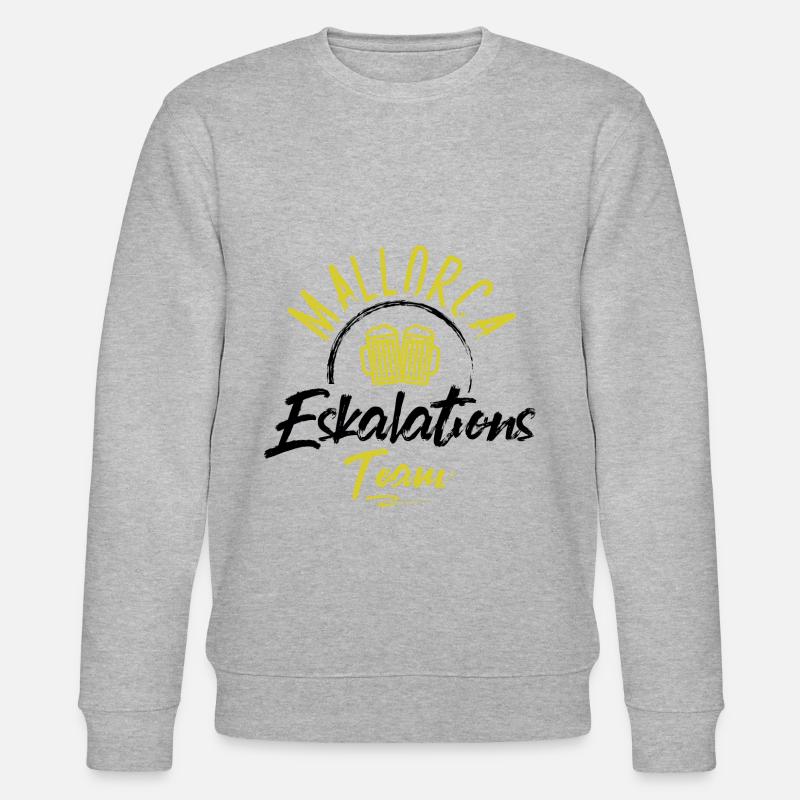Escalade de Majorque - Sweat bio CHANGER Stanley/Stella Unisexe - gris chiné