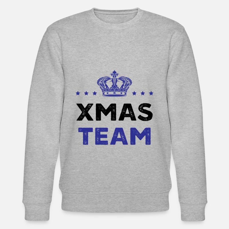 L’équipe de Noël - Sweat bio CHANGER Stanley/Stella Unisexe - gris chiné