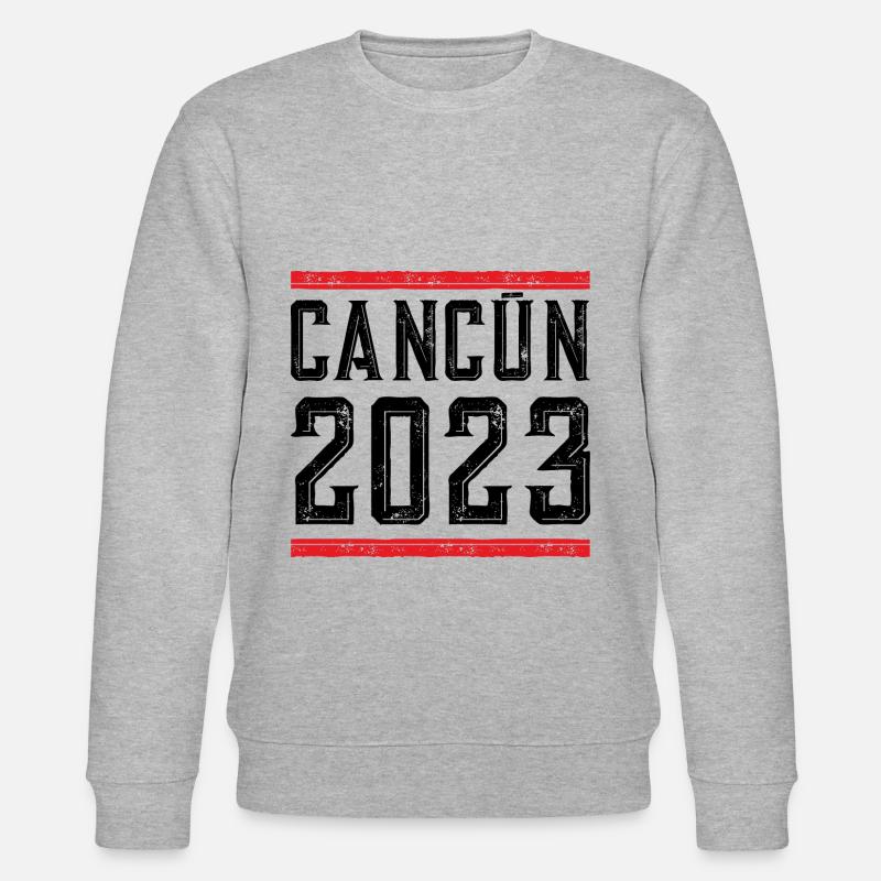 Cancun 2023 - Stanley/Stella Unisex Bio-Sweatshirt CHANGER  - Grau meliert