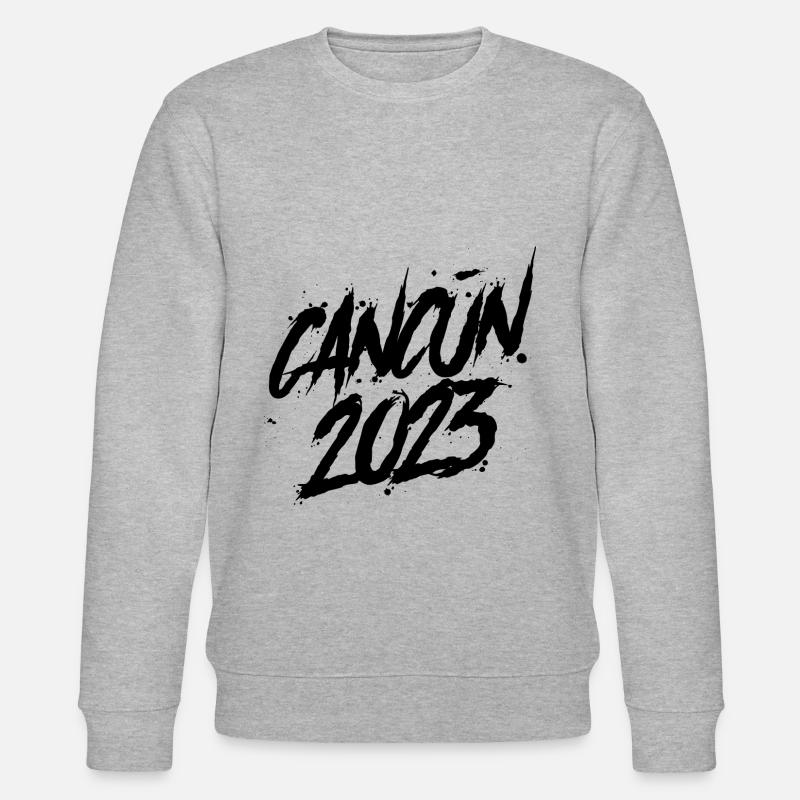 Cancun 2023 - Stanley/Stella Unisex Bio-Sweatshirt CHANGER  - Grau meliert