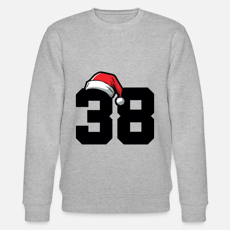 38 Numéro Noël - Sweat bio CHANGER Stanley/Stella Unisexe - gris chiné
