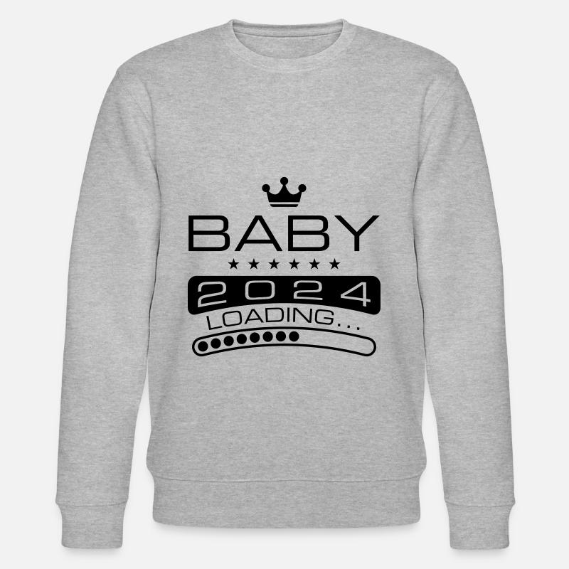 Baby 2024 Loading - Stanley/Stella CHANGER Unisex Organic Sweatshirt - heather grey