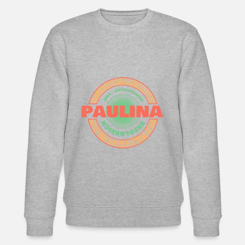 Paulina - Stanley/Stella Unisex Bio-Sweatshirt CHANGER  - Grau meliert