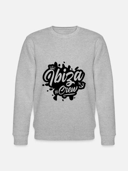 Ibiza Crew - Stanley/Stella CHANGER Unisex Organic Sweatshirt - heather grey