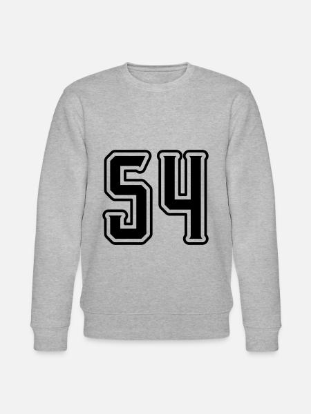 Symbole numérique 54 - Sweat bio CHANGER Stanley/Stella Unisexe - gris chiné
