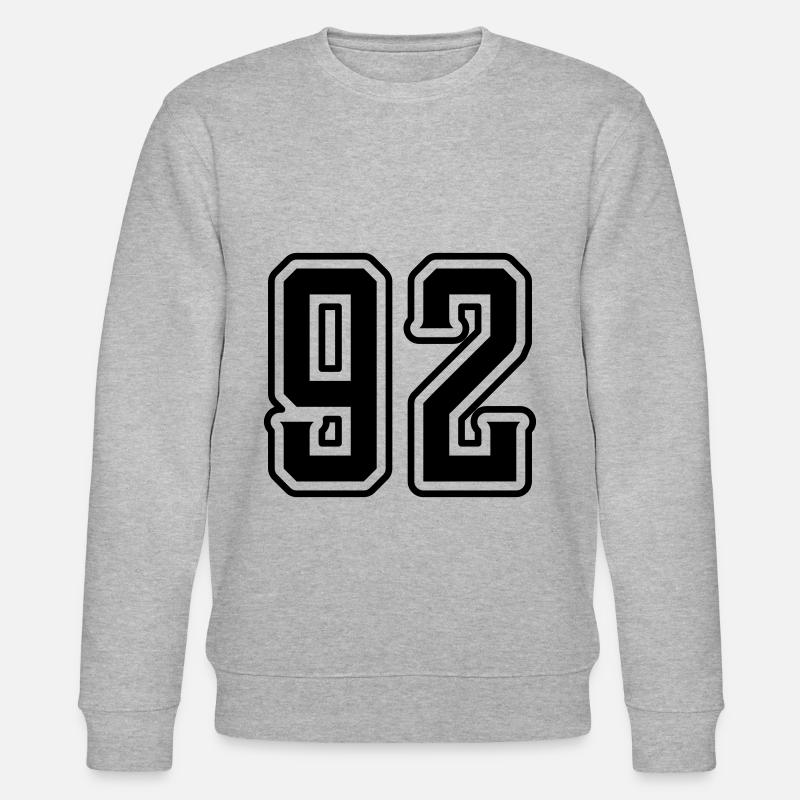 Symbole numérique 92 - Sweat bio CHANGER Stanley/Stella Unisexe - gris chiné