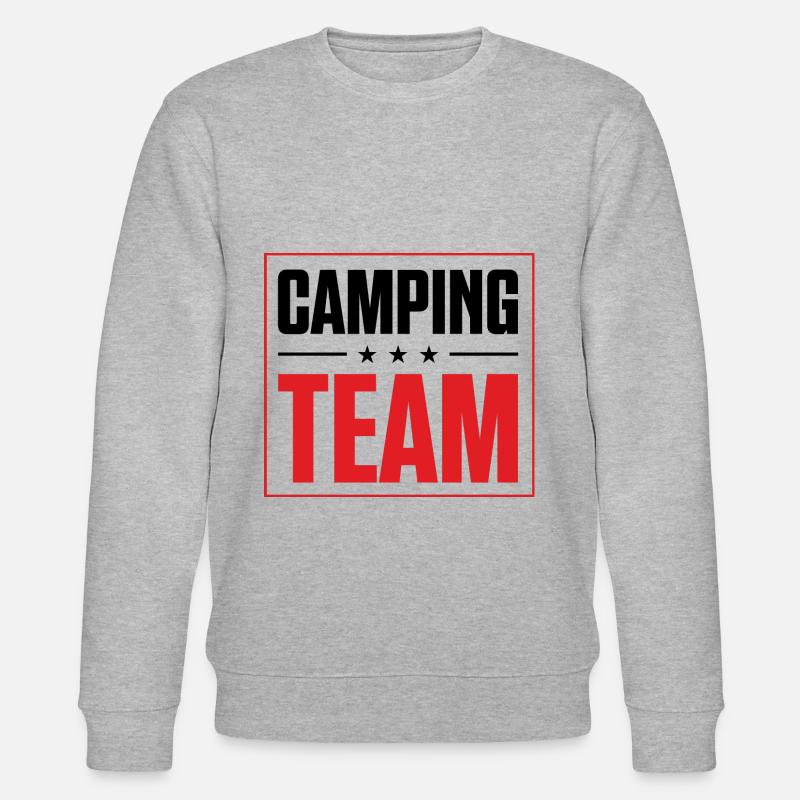 Équipe de camping - Sweat bio CHANGER Stanley/Stella Unisexe - gris chiné