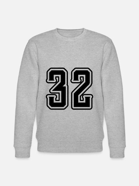Symbole numérique 32 - Sweat bio CHANGER Stanley/Stella Unisexe - gris chiné
