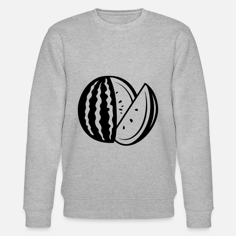 Fruit du melon - Sweat bio CHANGER Stanley/Stella Unisexe - gris chiné