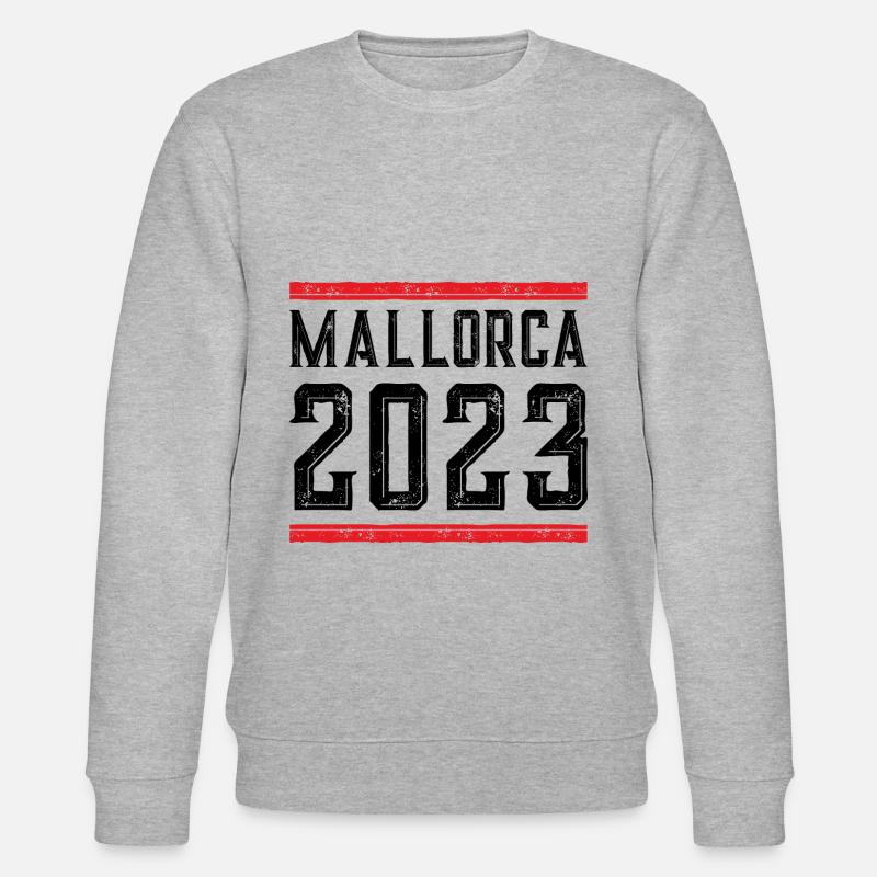 Mallorca 2023 - Stanley/Stella Unisex Bio-Sweatshirt CHANGER  - Grau meliert
