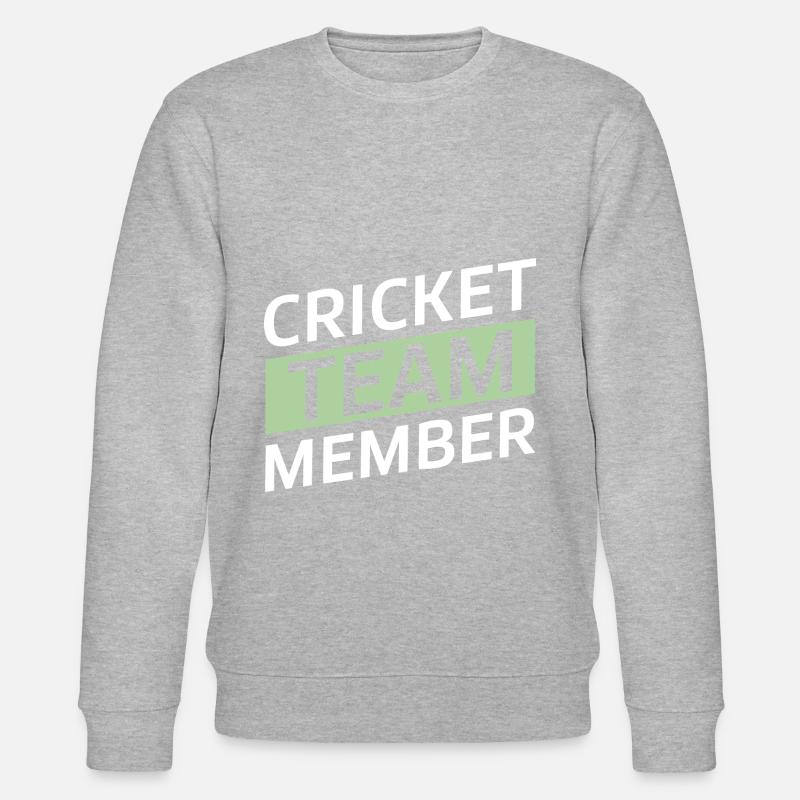 Équipe de cricket - Sweat bio CHANGER Stanley/Stella Unisexe - gris chiné