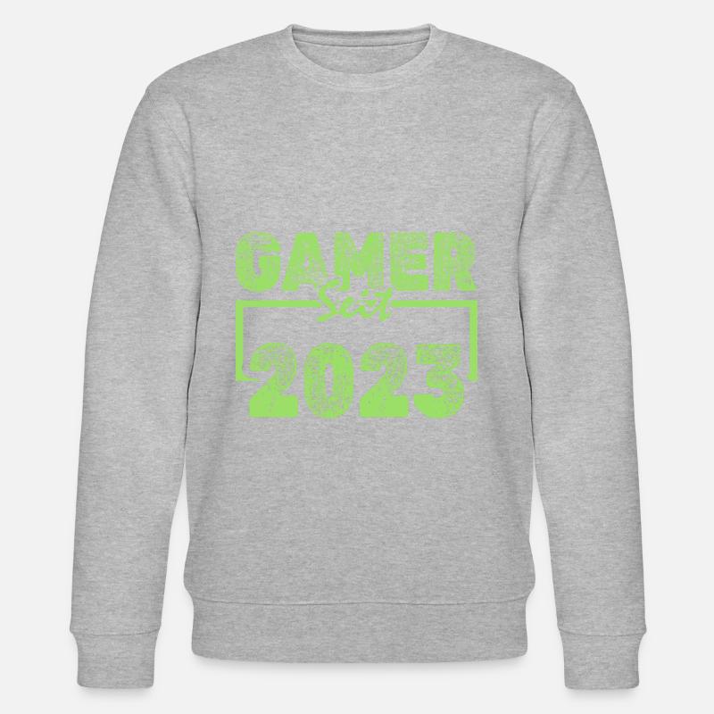 2023 - Stanley/Stella Unisex Bio-Sweatshirt CHANGER  - Grau meliert
