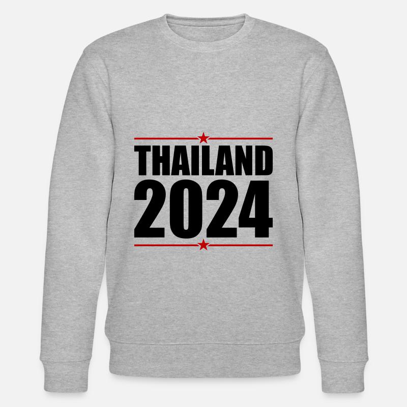 Thailand 2024 - Stanley/Stella Unisex Bio-Sweatshirt CHANGER  - Grau meliert