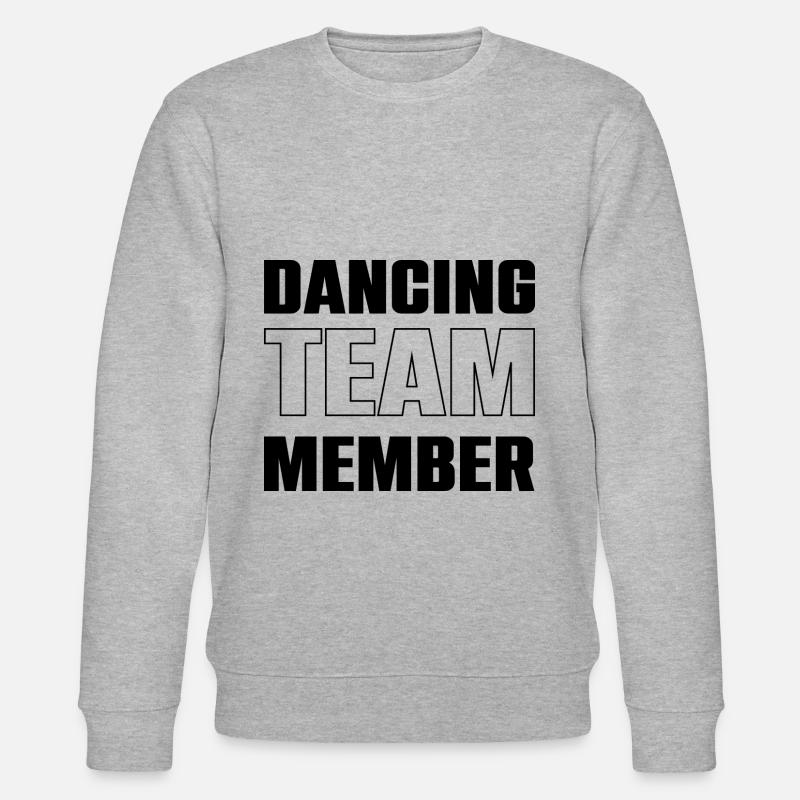 Dancing Team - Stanley/Stella Unisex Bio-Sweatshirt CHANGER  - Grau meliert