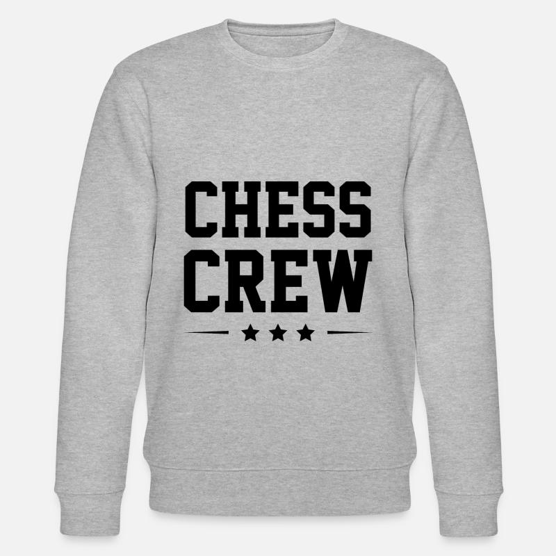 Chess Crew - Stanley/Stella Unisex Bio-Sweatshirt CHANGER  - Grau meliert