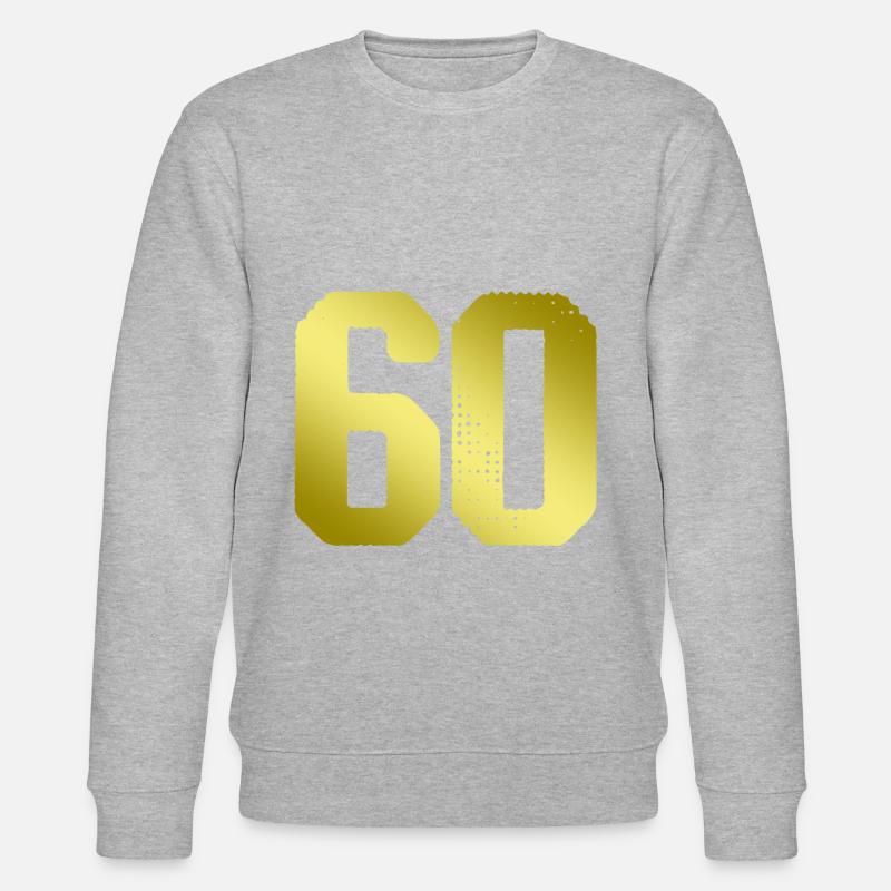 Maillot 60 numéros - Sweat bio CHANGER Stanley/Stella Unisexe - gris chiné
