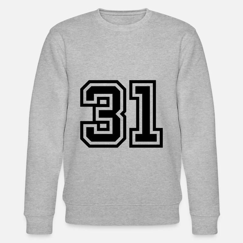 Symbole numérique 31 - Sweat bio CHANGER Stanley/Stella Unisexe - gris chiné