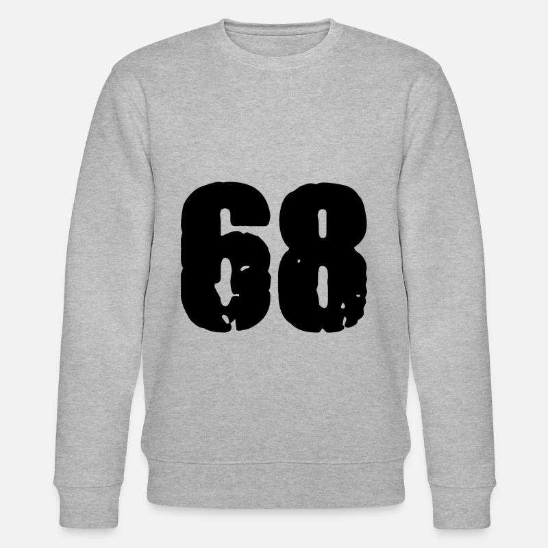 Maillot à 68 numéros - Sweat bio CHANGER Stanley/Stella Unisexe - gris chiné