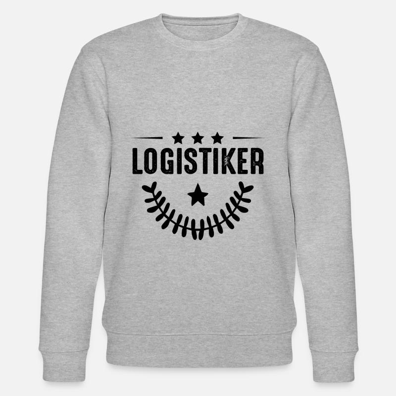 Logistiker Beruf - Stanley/Stella Unisex Bio-Sweatshirt CHANGER  - Grau meliert
