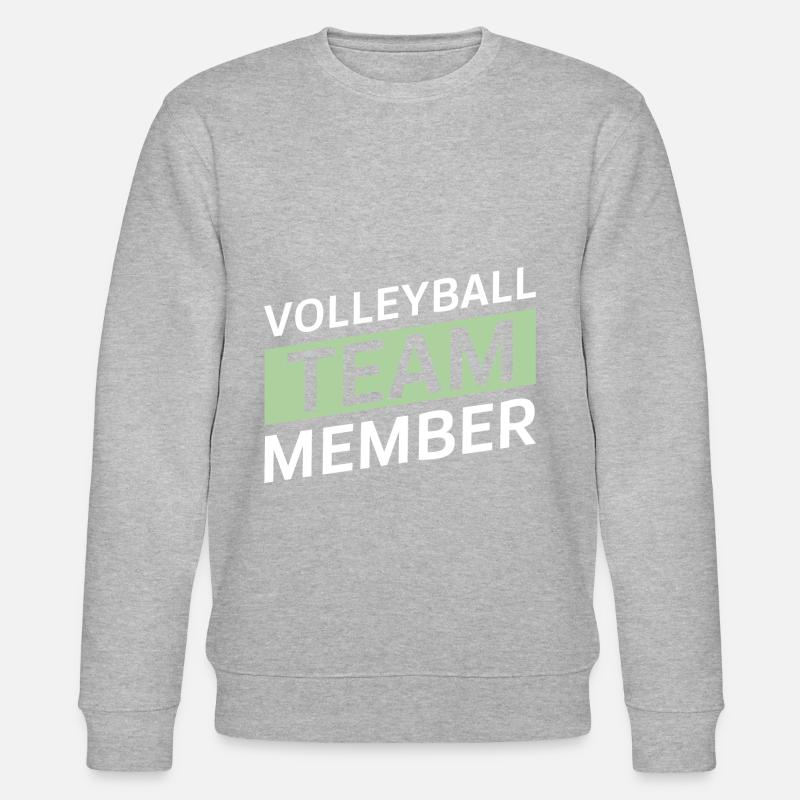Équipe de volleyball - Sweat bio CHANGER Stanley/Stella Unisexe - gris chiné