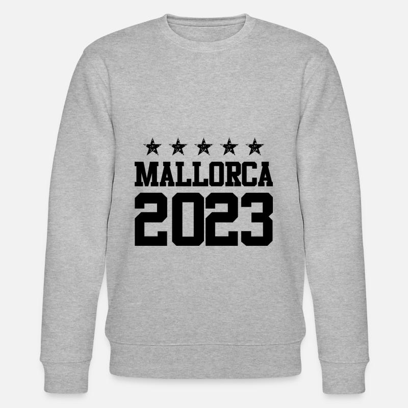 Mallorca 2023 - Stanley/Stella CHANGER Unisex Organic Sweatshirt - heather grey