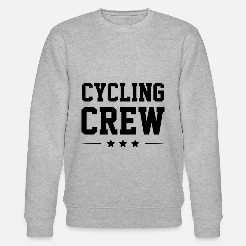 Cycling Crew - Stanley/Stella Unisex Bio-Sweatshirt CHANGER  - Grau meliert