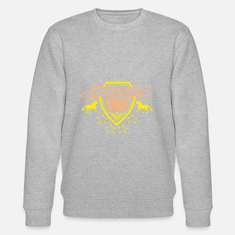 2026 - Stanley/Stella Unisex Bio-Sweatshirt CHANGER  - Grau meliert