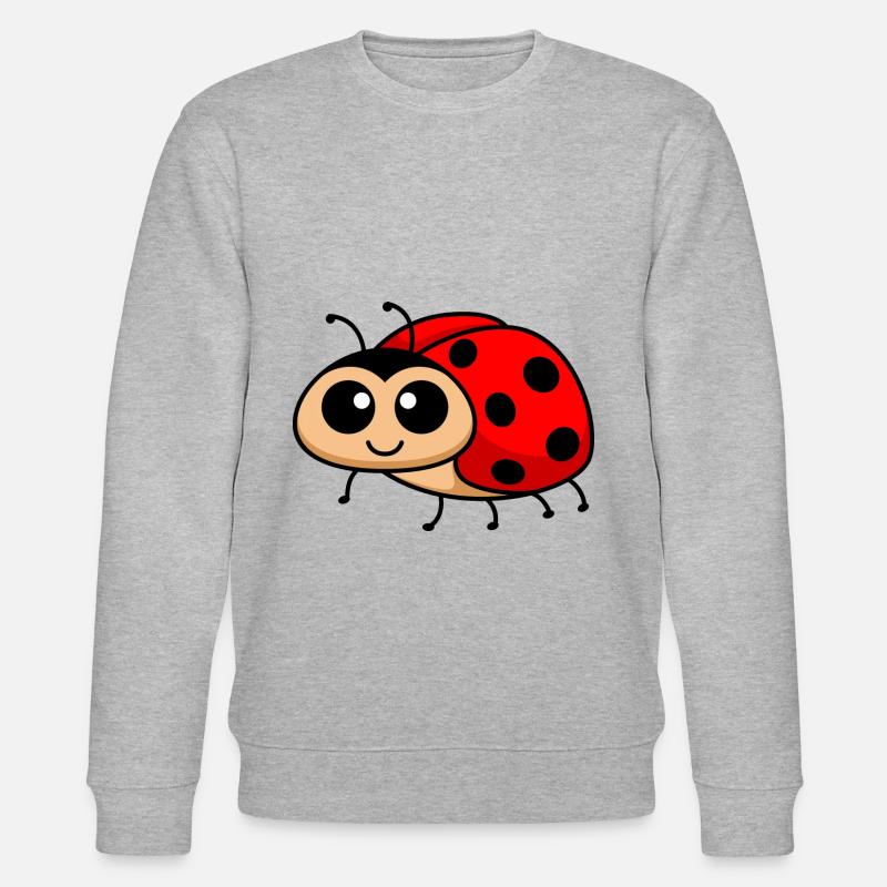 Ladybug Comic Animal - Sweat bio CHANGER Stanley/Stella Unisexe - gris chiné