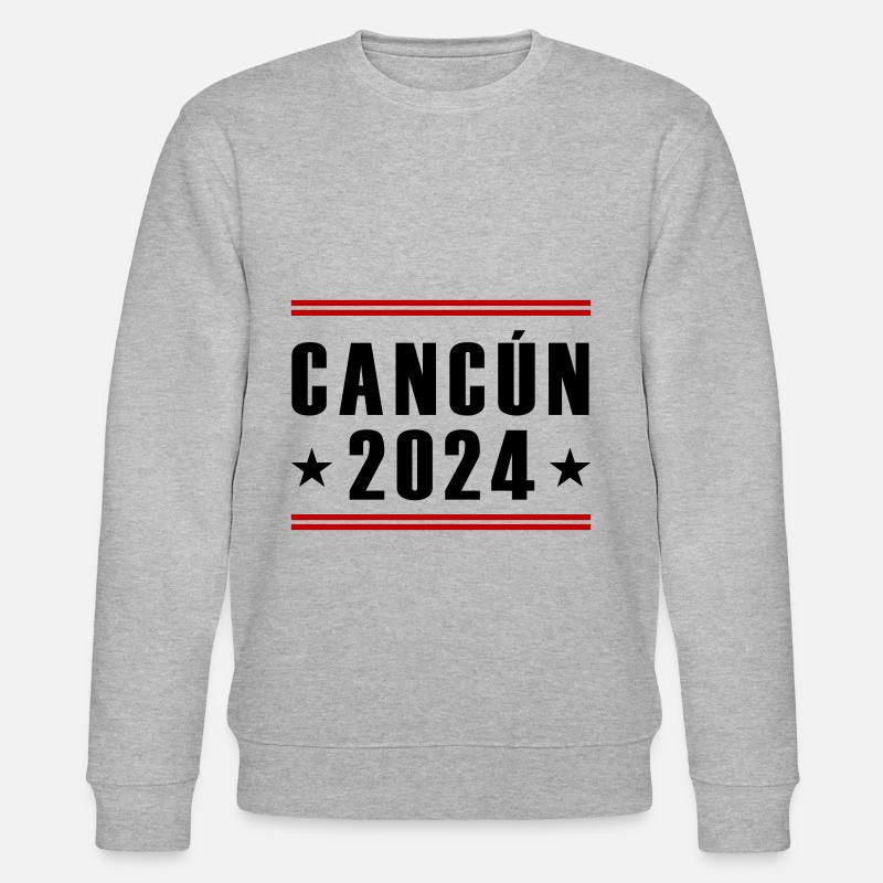 Cancun 2024 - Stanley/Stella Unisex Bio-Sweatshirt CHANGER  - Grau meliert