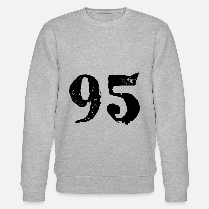 Maillot à 95 numéros - Sweat bio CHANGER Stanley/Stella Unisexe - gris chiné