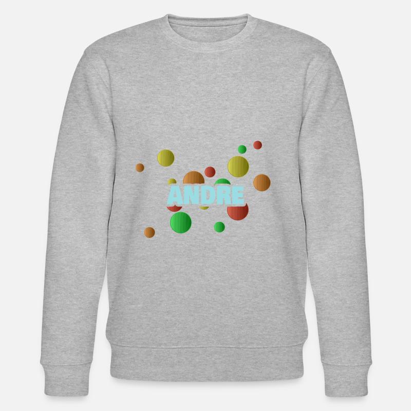 Bällebad Andre - Stanley/Stella Unisex Bio-Sweatshirt CHANGER  - Grau meliert