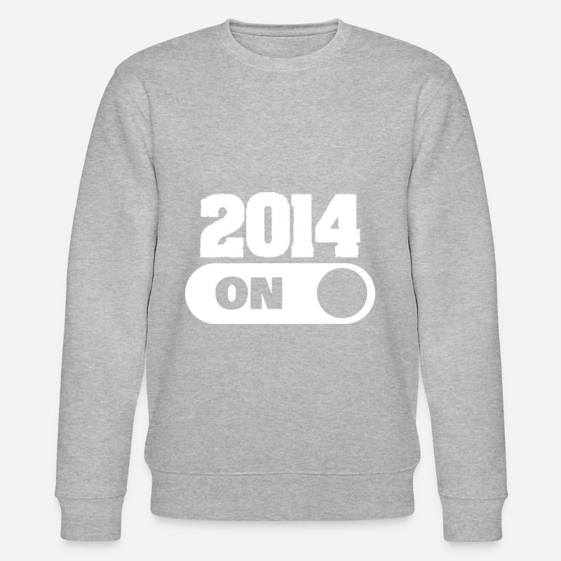 Funny 2014 - Stanley/Stella CHANGER Unisex Organic Sweatshirt - heather grey