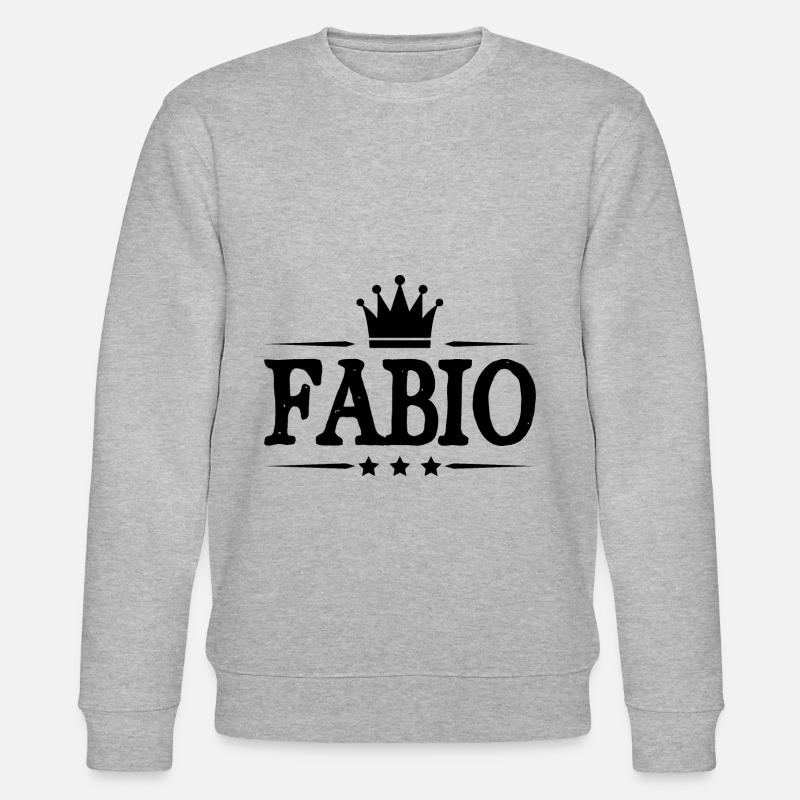 Fabio - Stanley/Stella Unisex Bio-Sweatshirt CHANGER  - Grau meliert