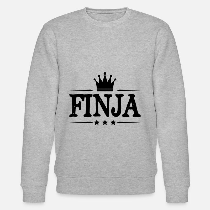 Finja - Stanley/Stella Unisex Bio-Sweatshirt CHANGER  - Grau meliert