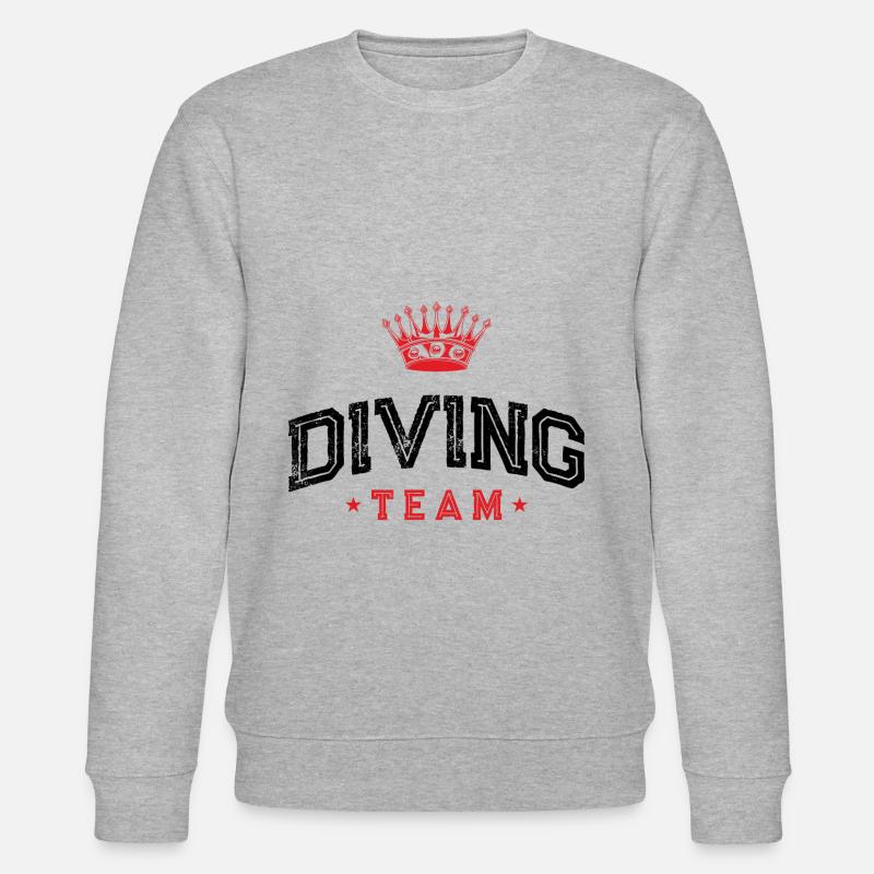 Équipe de plongée - Sweat bio CHANGER Stanley/Stella Unisexe - gris chiné