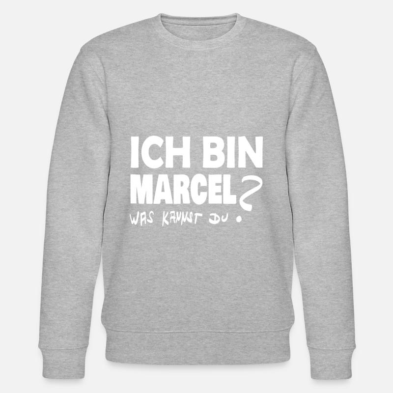 marcel - Stanley/Stella Unisex Bio-Sweatshirt CHANGER  - Grau meliert