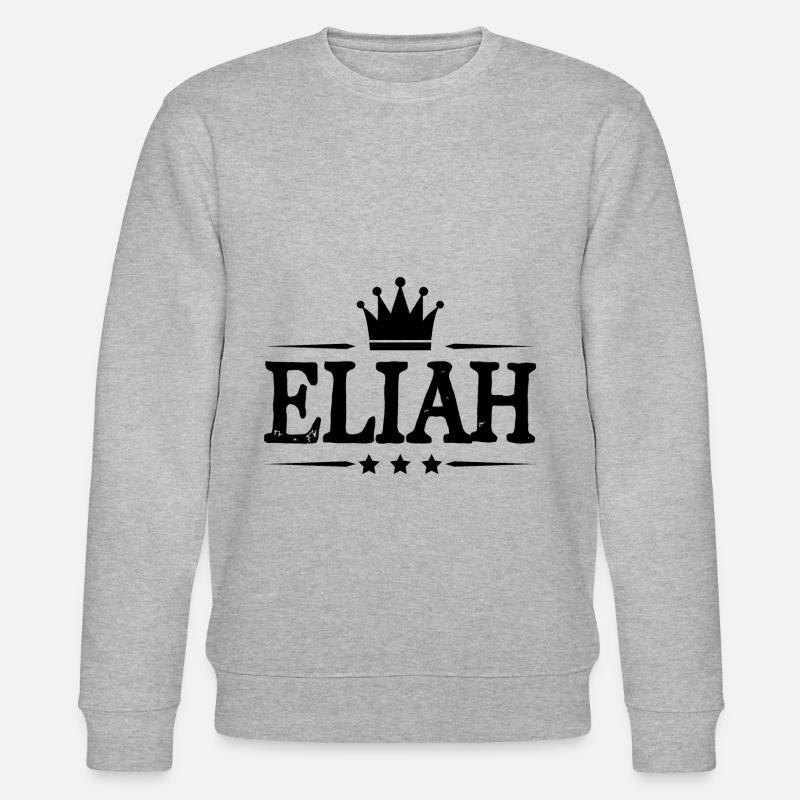 Eliah - Stanley/Stella Unisex Bio-Sweatshirt CHANGER  - Grau meliert