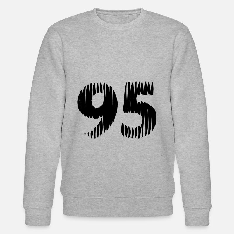 Maillot à 95 numéros - Sweat bio CHANGER Stanley/Stella Unisexe - gris chiné
