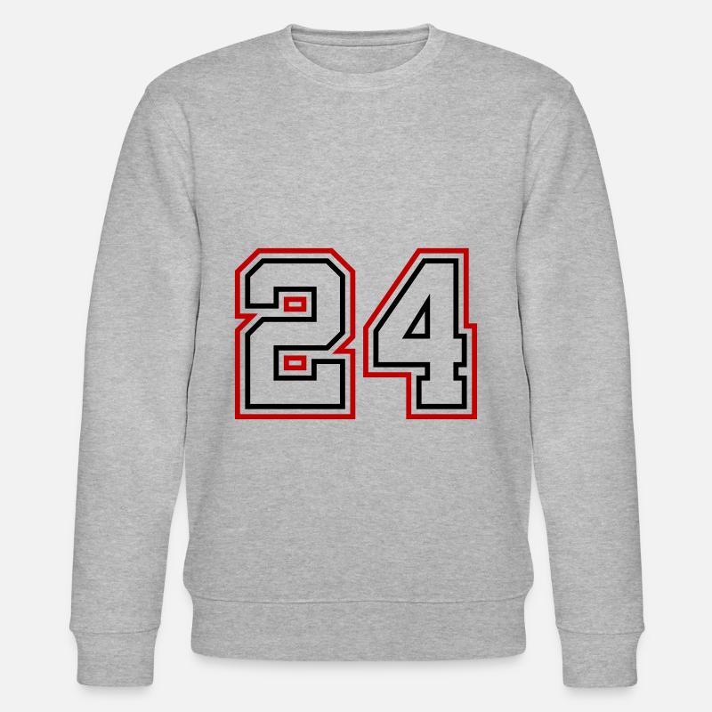 24 Numéro de numéro - Sweat bio CHANGER Stanley/Stella Unisexe - gris chiné
