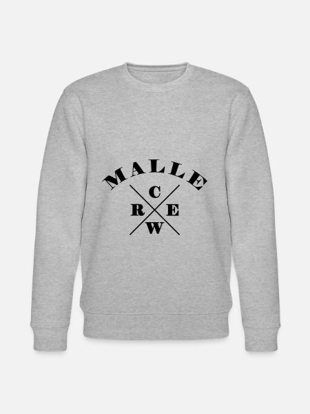 Malle Crew - Stanley/Stella CHANGER Unisex Organic Sweatshirt - heather grey